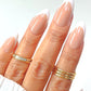 "Classy Luxe" French Manicure Press On Nails Set